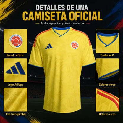 Camiseta Colombia 2026